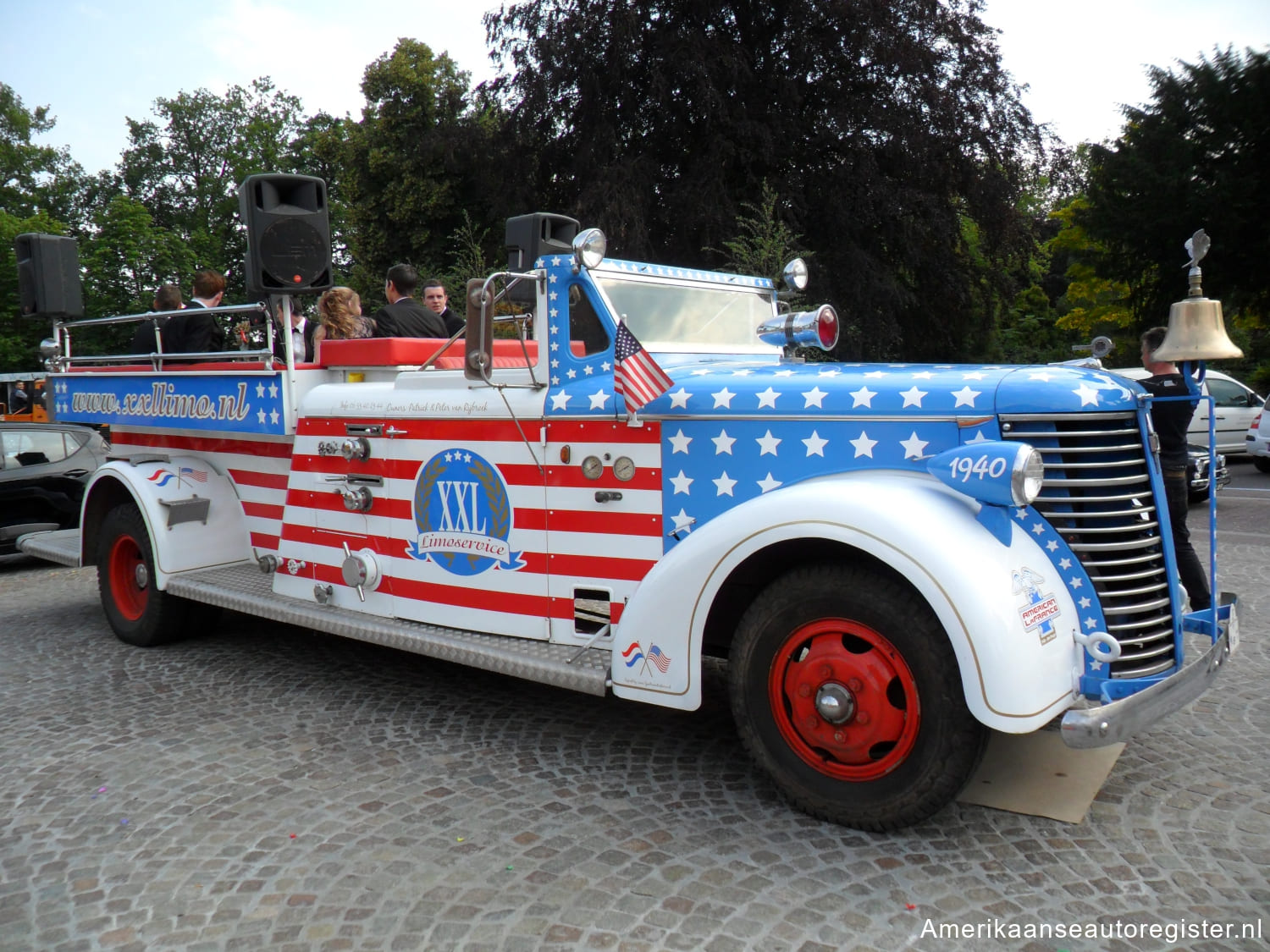 Vrachtwagens American LaFrance uit 1938